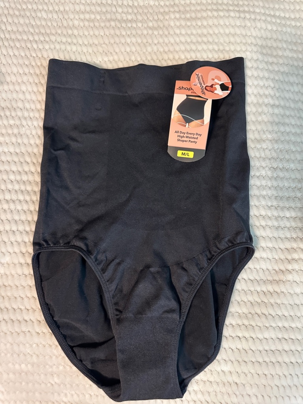 Shapermint Essentials High-Waist Shaper Panty- Black